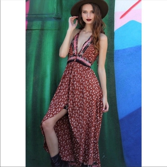 Halter Maxi Romper/Jumpsuit - Picture 4 of 6